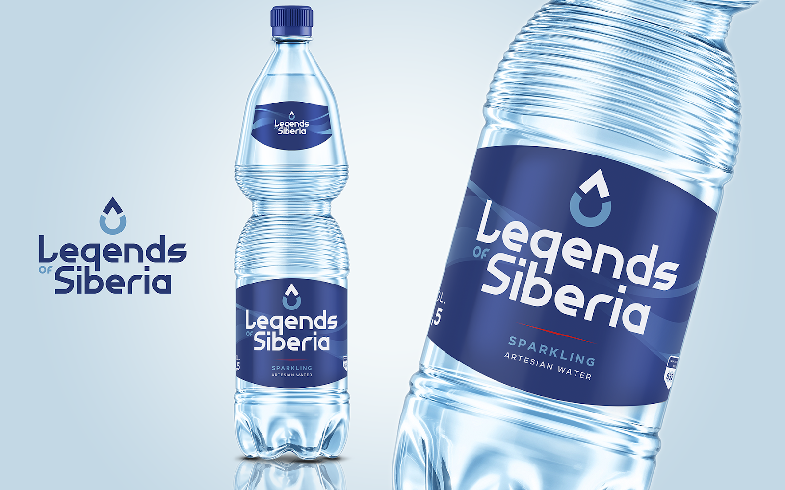 西安天然飲用水包裝設計(圖1)