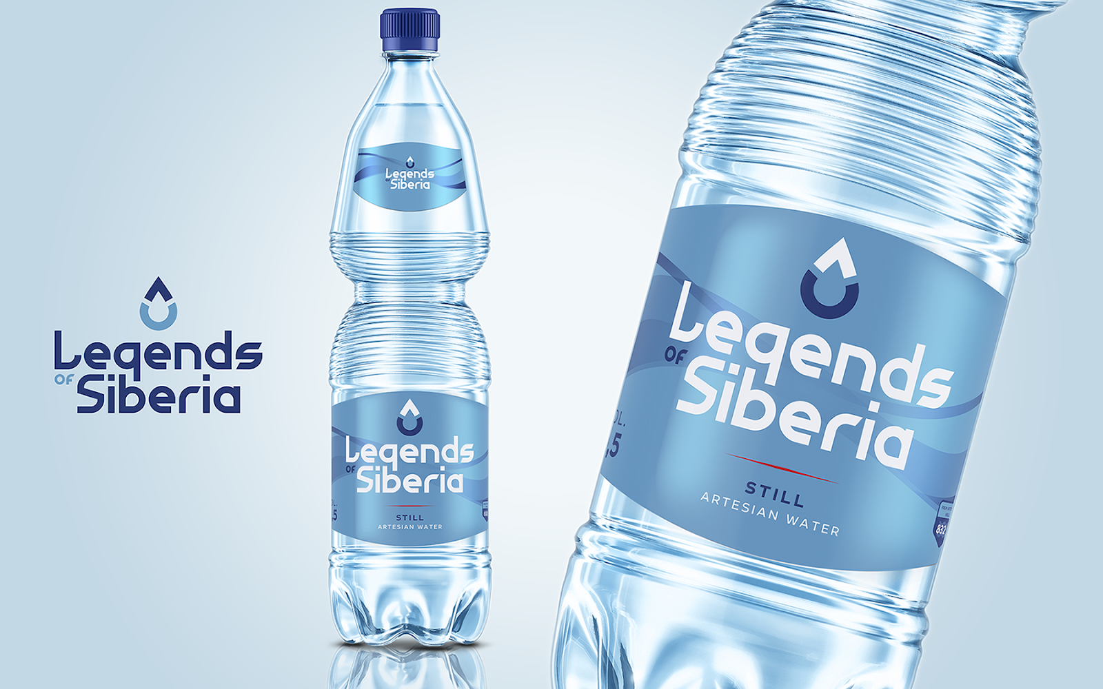 西安天然飲用水包裝設計(圖2)