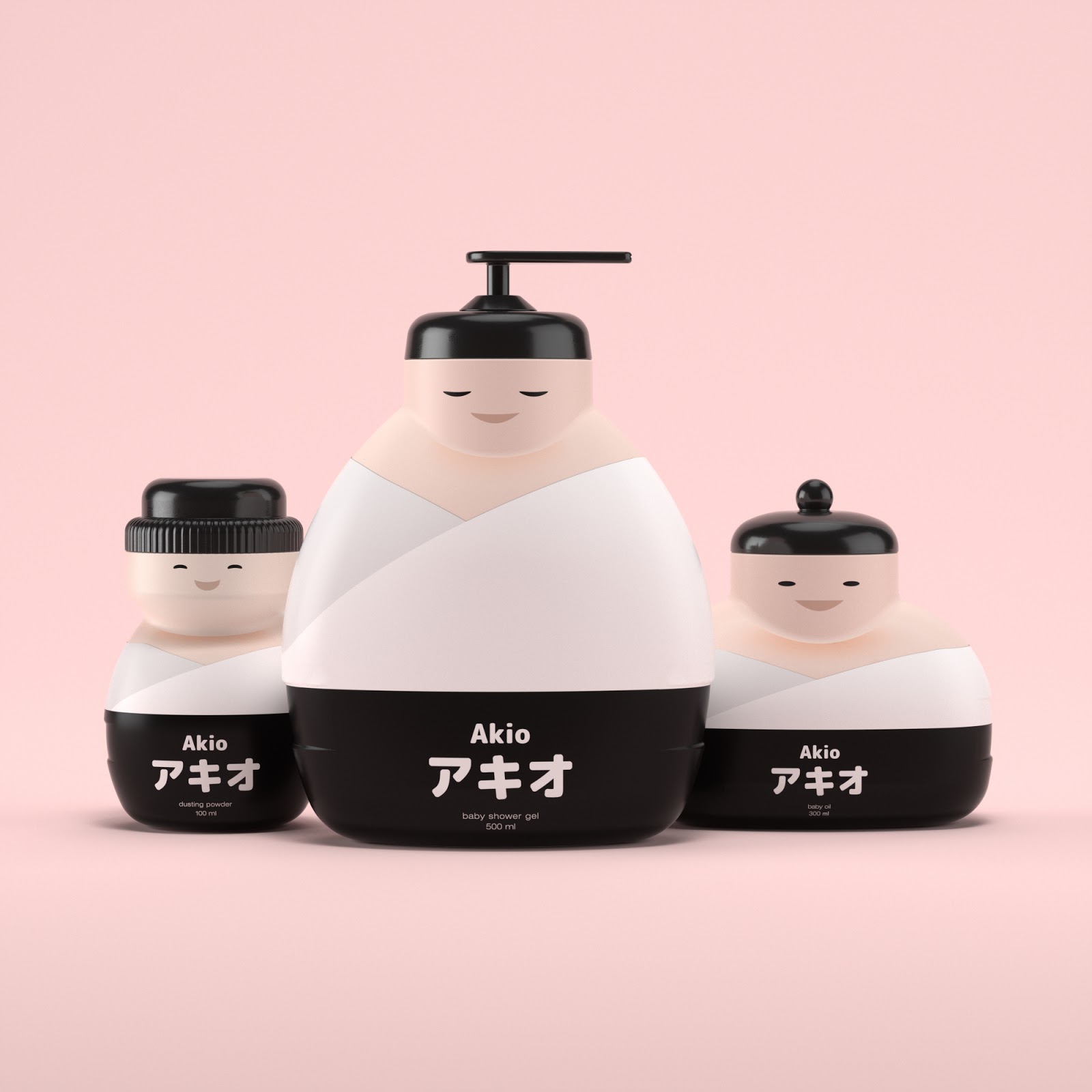 中山兒童沐浴露包裝設(shè)計可愛有趣(圖1)