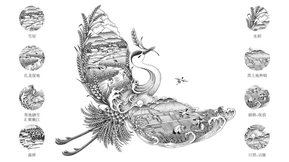 四喜如何通過(guò)包裝設(shè)計(jì),讓金鶴黑珍珠大米彰顯高端定位(圖5) 四喜如何通過(guò)包裝設(shè)計(jì),讓金鶴黑珍珠大米彰顯高端定位(圖5)