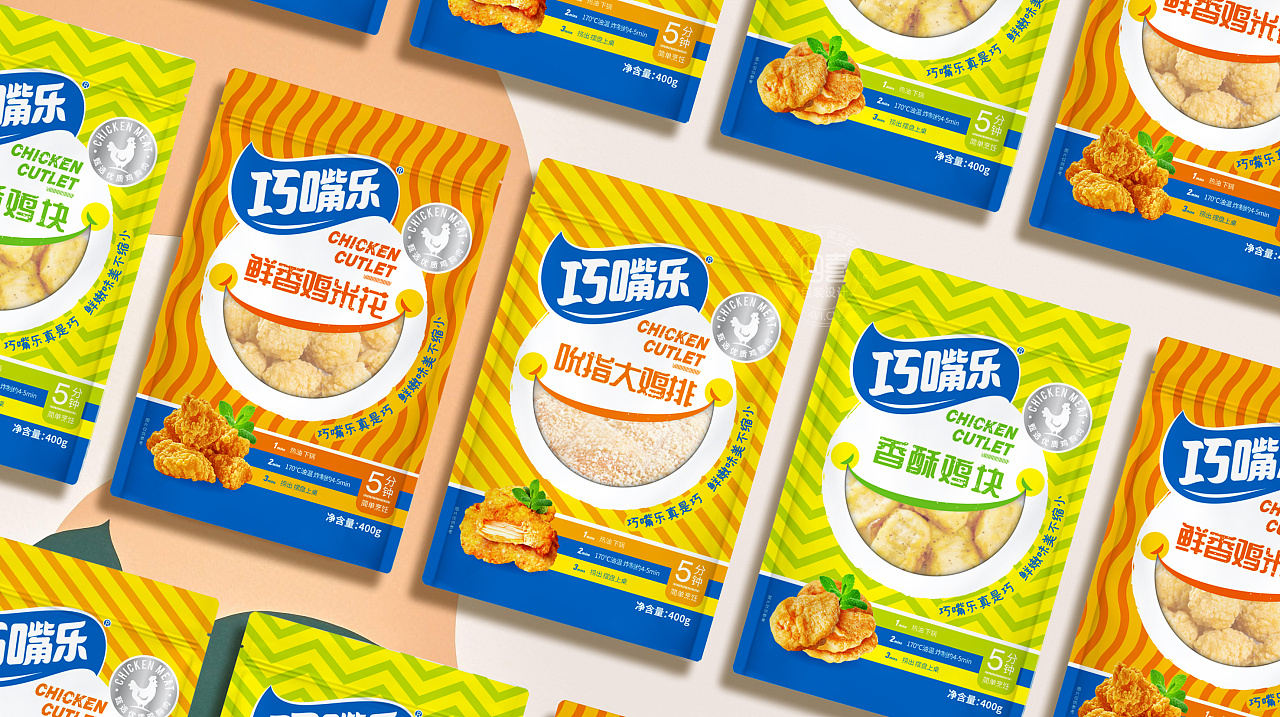 雞米花包裝袋設計怎么做有吸引力(圖1) 雞米花包裝袋設計怎么做有吸引力(圖1)