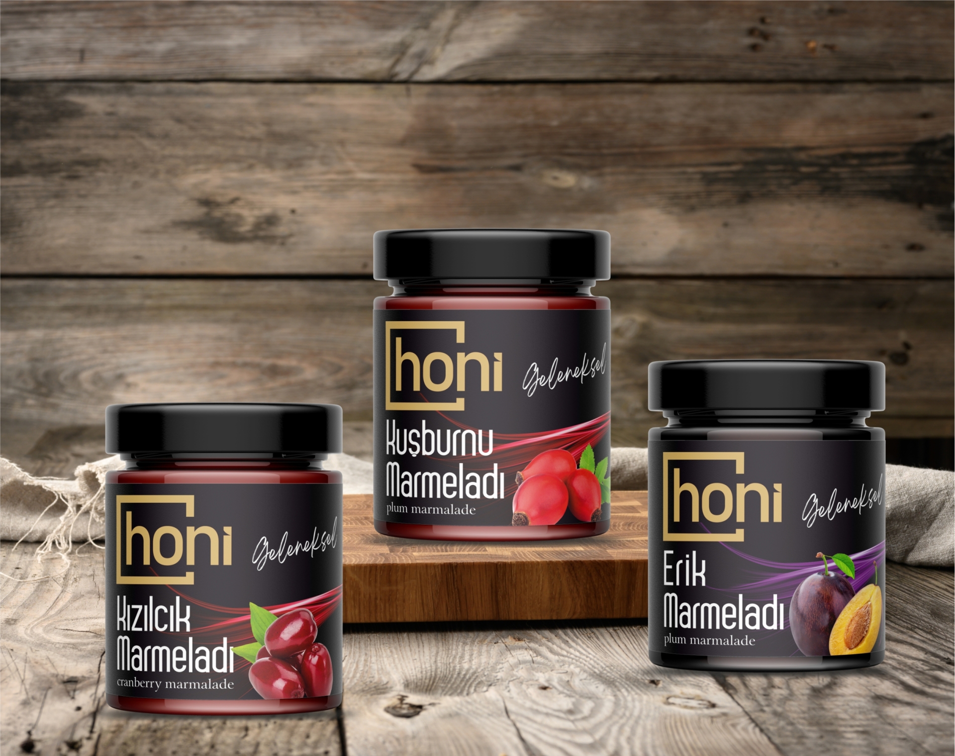 果醬系列包裝設計作品欣賞(圖1) 果醬系列包裝設計作品欣賞(圖1)