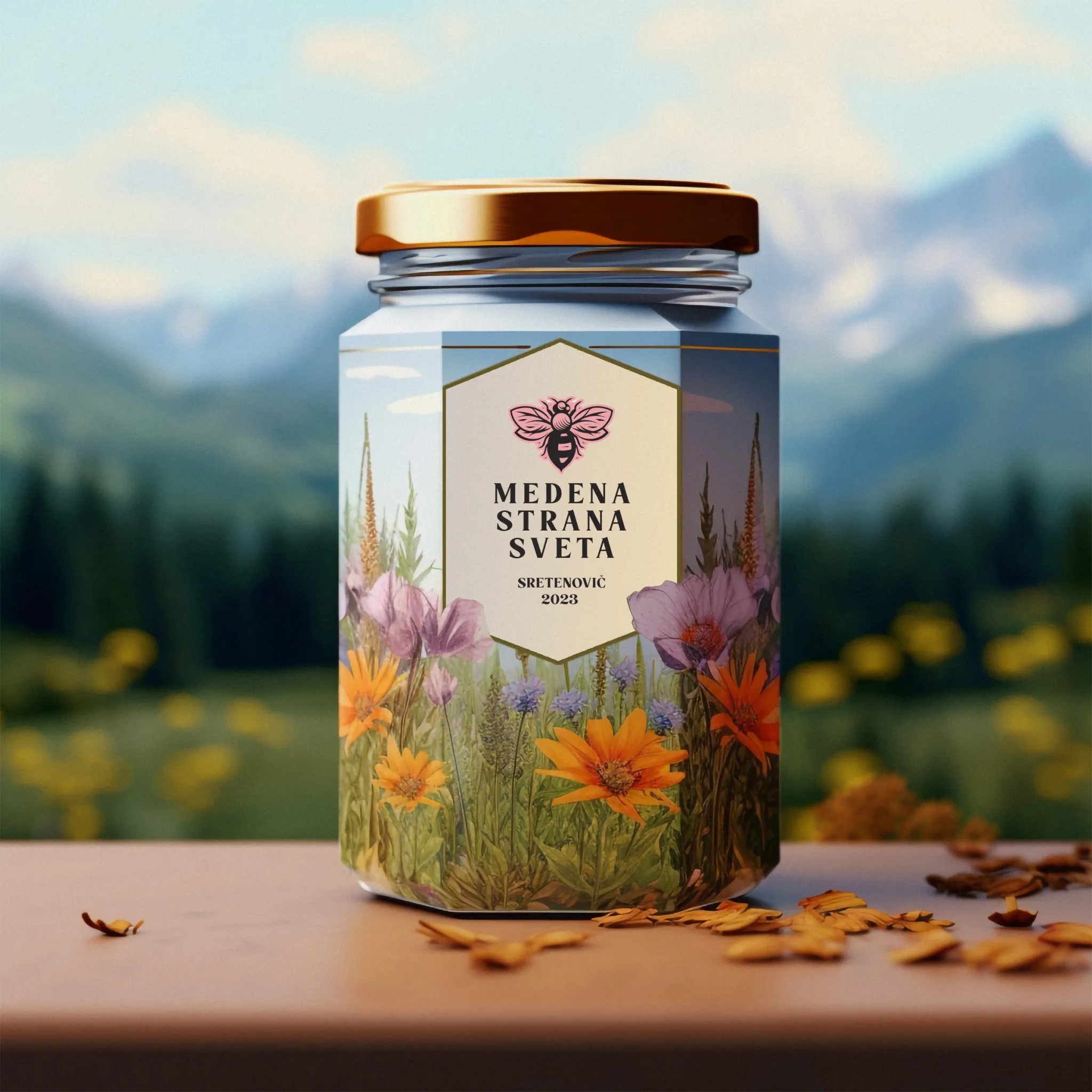 簡潔優(yōu)雅的蜂蜜包裝瓶設(shè)計(jì)欣賞(圖1) 簡潔優(yōu)雅的蜂蜜包裝瓶設(shè)計(jì)欣賞(圖1)