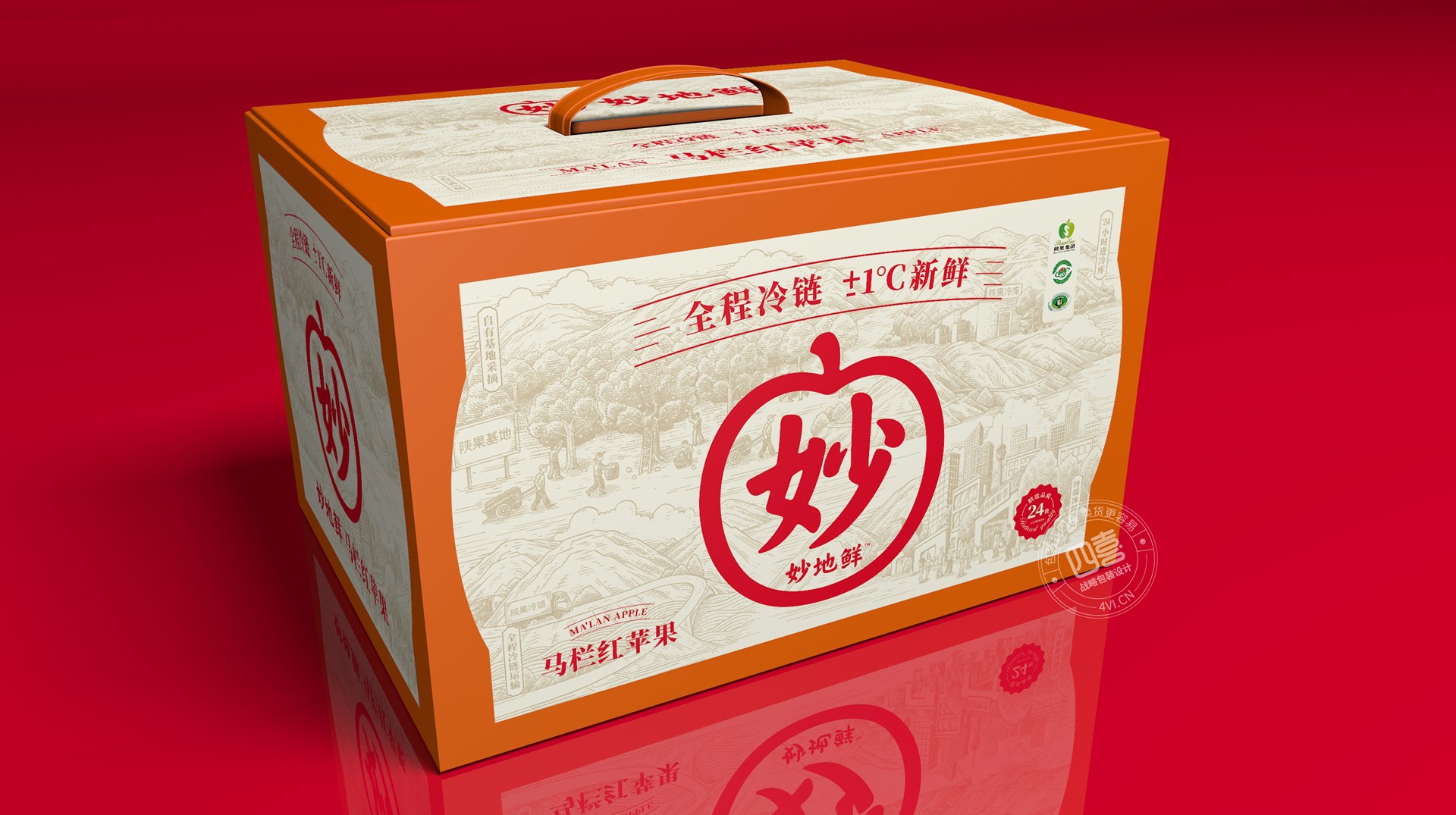 蘋果包裝設計怎么做體現差異化(圖1) 蘋果包裝設計怎么做體現差異化(圖1)