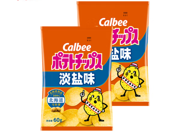 淡鹽味薯片包裝設計怎么做好(圖1)