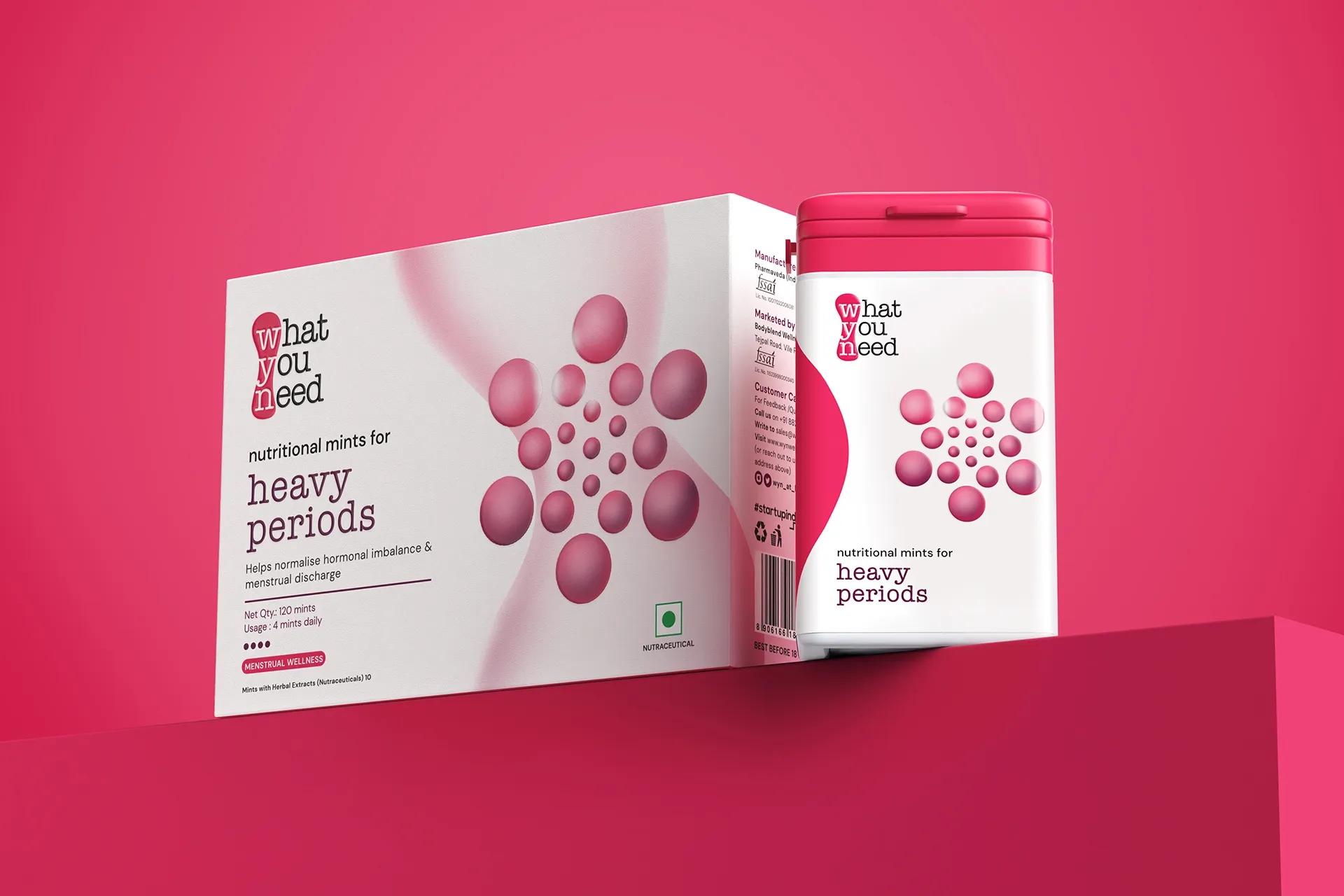 充滿活力的女性營養(yǎng)保健品包裝設計(圖1)