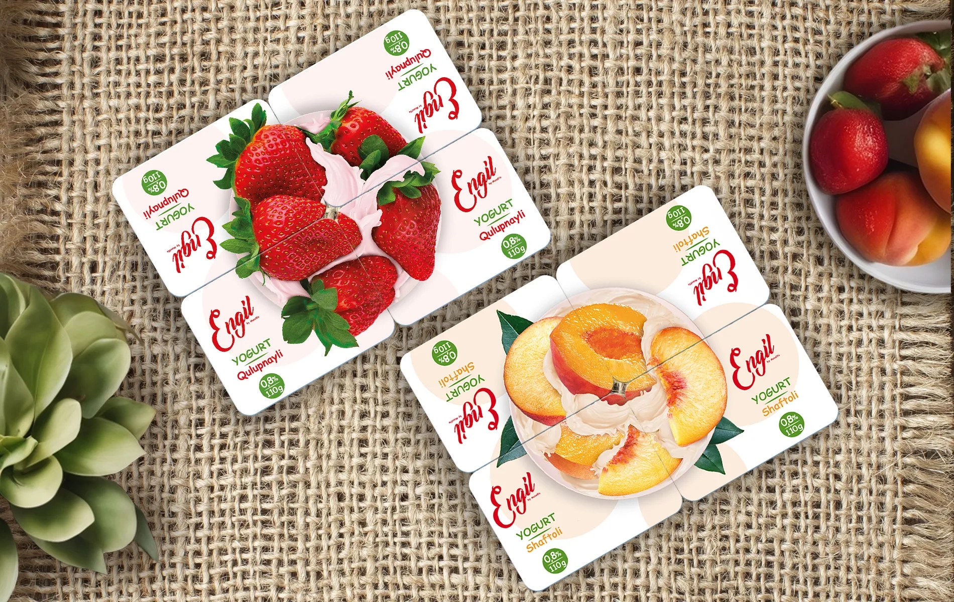 貨架上脫穎而出的酸奶包裝設計欣賞(圖1) 貨架上脫穎而出的酸奶包裝設計欣賞(圖1)