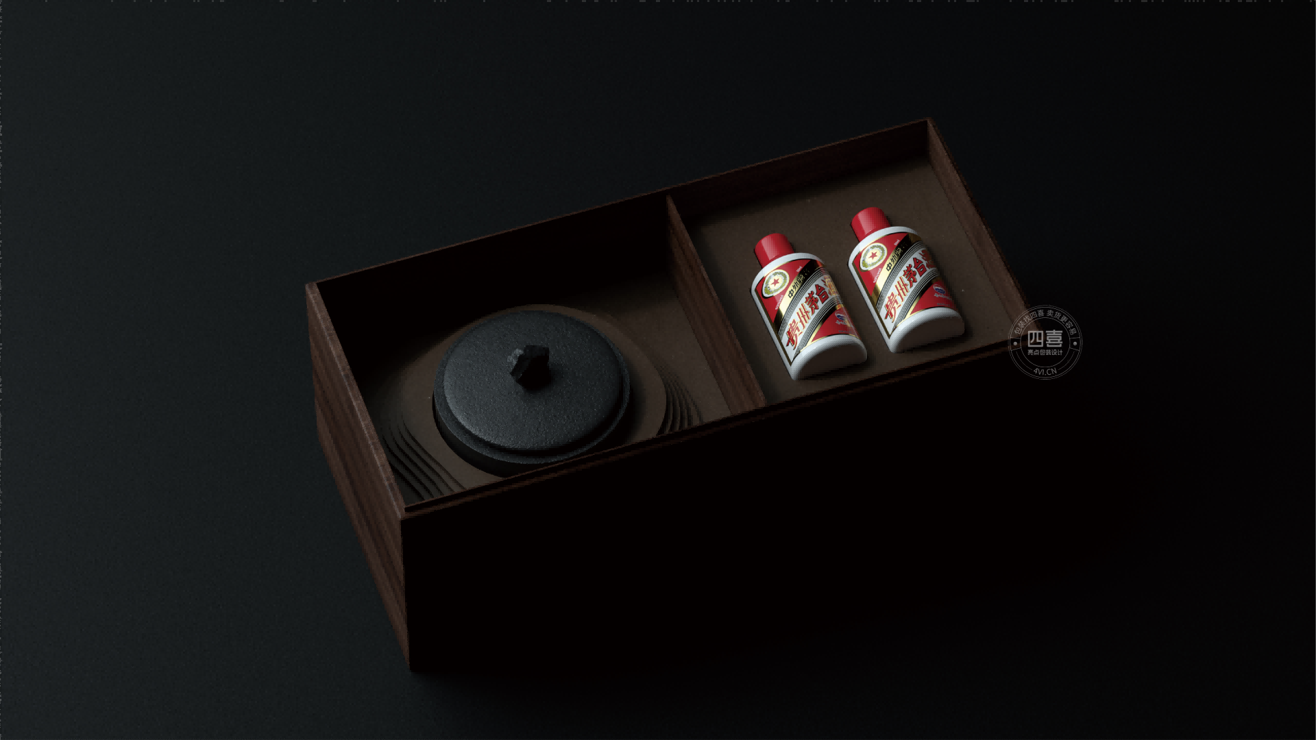 九千梯古樹茶禮盒包裝設計(圖8)