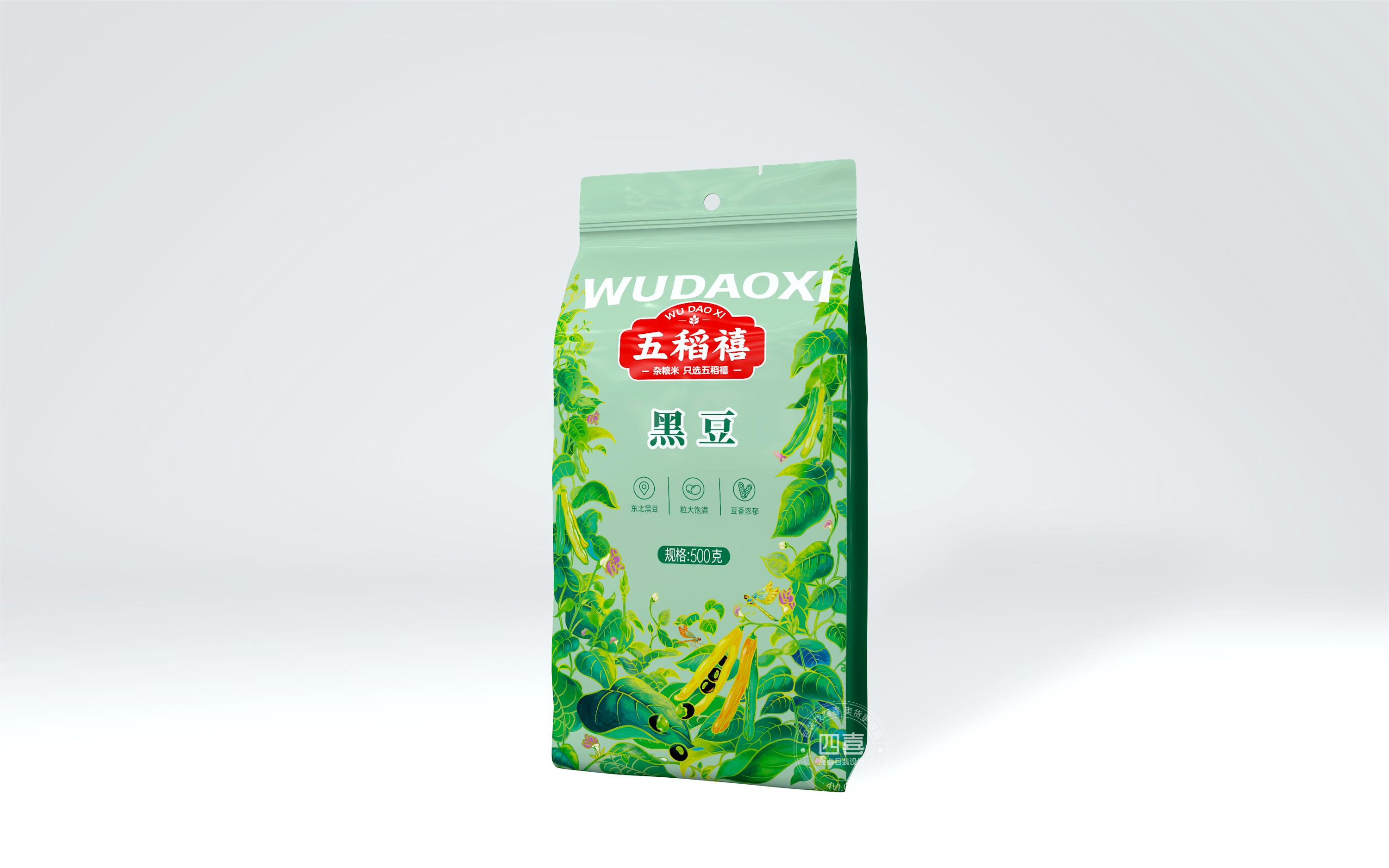 五稻禧雜糧包裝設(shè)計(jì)(圖4) 五稻禧雜糧包裝設(shè)計(jì)(圖4)