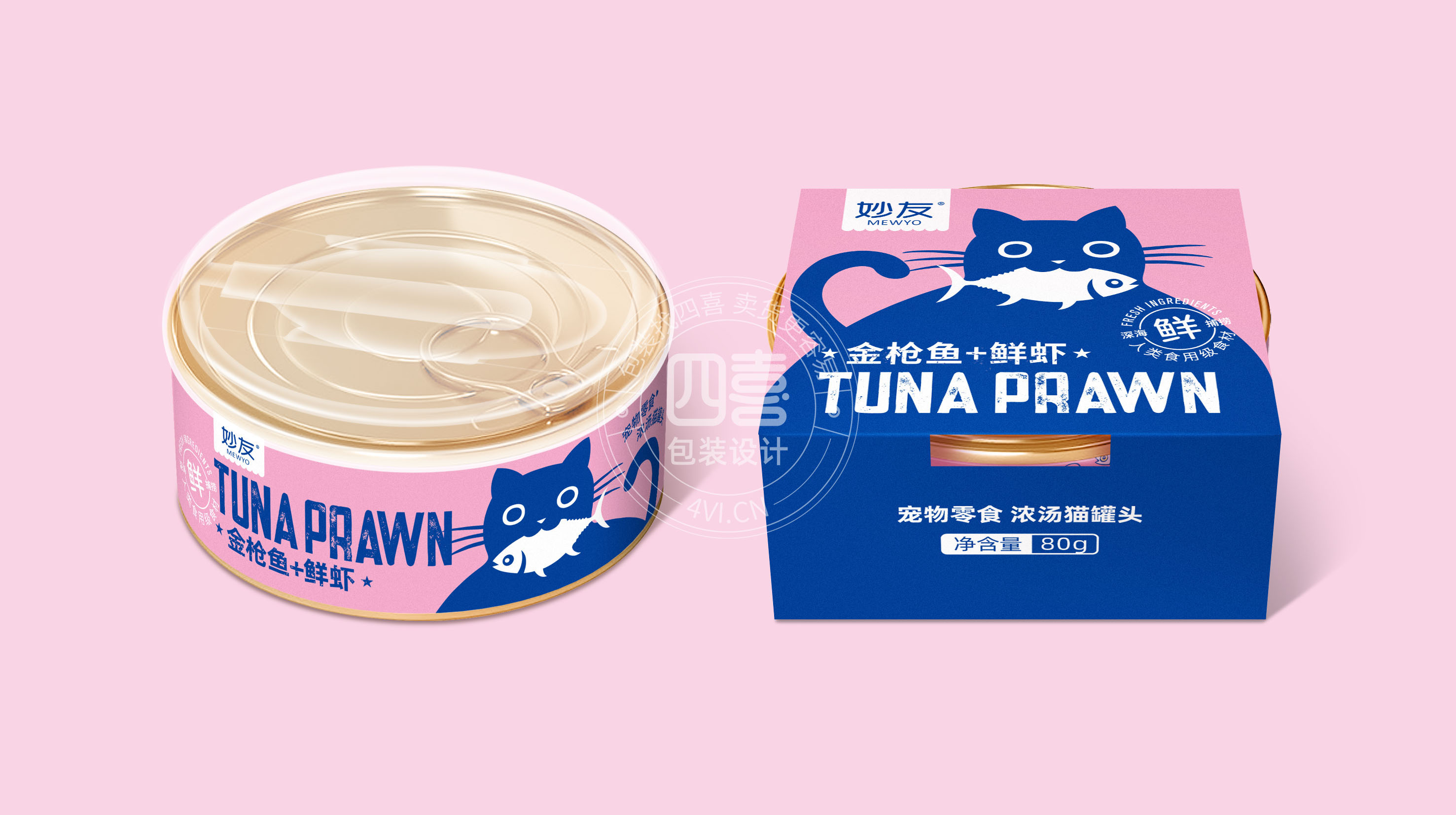 妙友貓罐頭食品包裝設計(圖6)