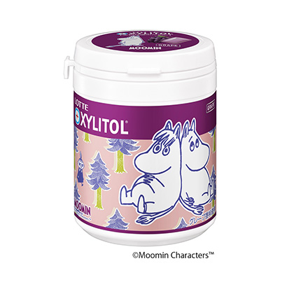 包裝設計公司推薦木糖醇口香糖家族瓶樂天包裝設計欣賞(圖1)