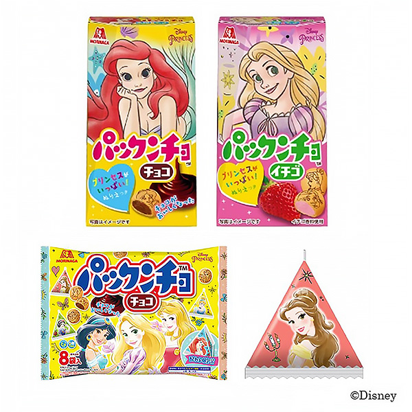 粉餅巧克力草莓零食面膜巧克力面膜小粉餅巧克力森永制果包裝設計欣賞(圖1)