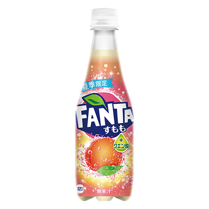 幻想桃子檸檬酸可口可樂系統果實清涼飲料包裝設計(圖1)