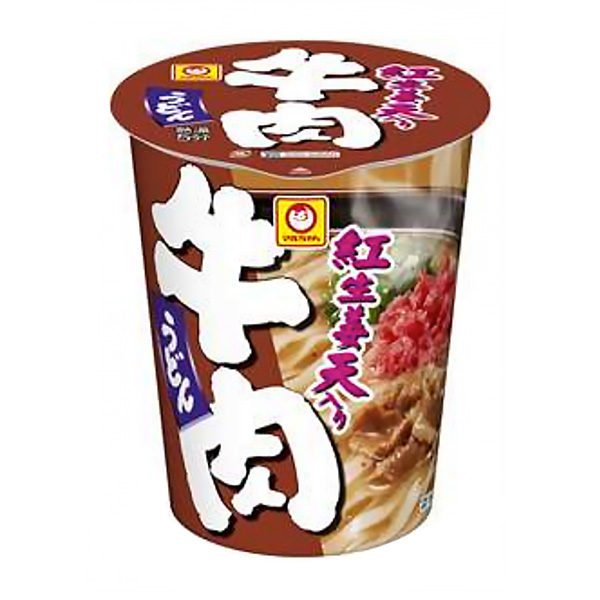 馬爾先生立式大紅生姜天牛肉烏冬面東洋水產(chǎn)食品飲料包裝設(shè)計(jì)(圖1)