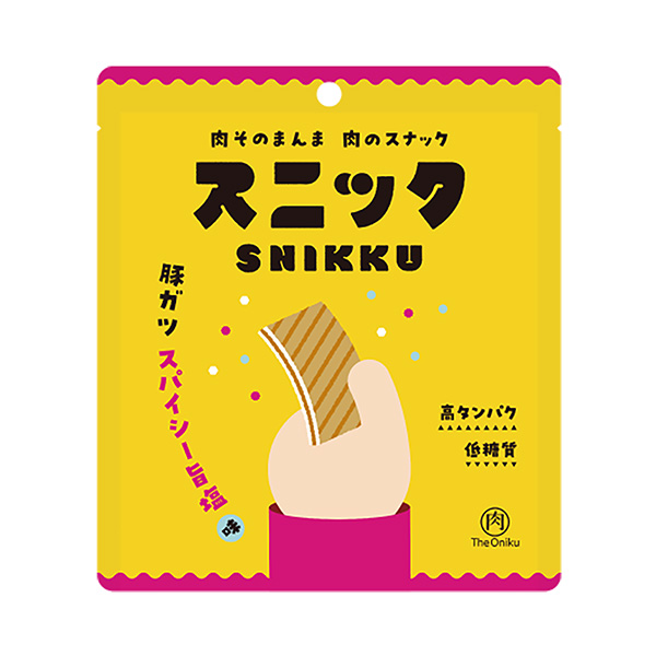 食品飲料包裝設計豬扒風味咸味西葫蘆肉(圖1)