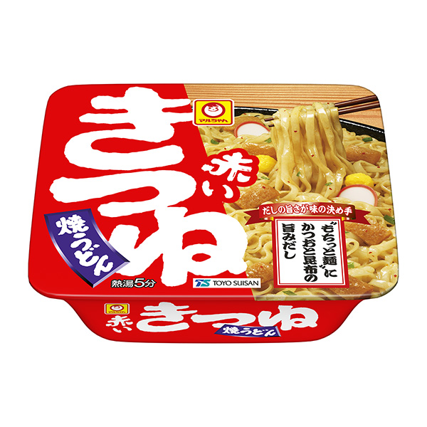 馬爾醬紅狐貍烏冬面東洋水產(chǎn)食品飲料包裝設(shè)計(圖1)