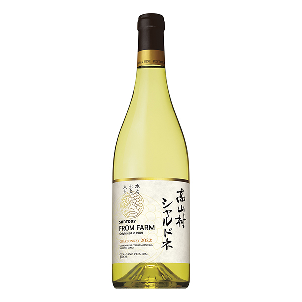 高山村夏多內三得利食品飲料包裝設計(圖1)