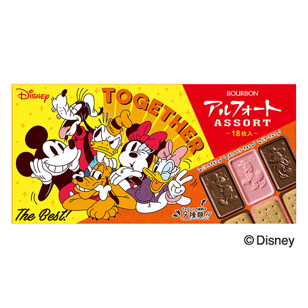 迪士尼阿爾法索托波旁食品飲料包裝設計(圖1)