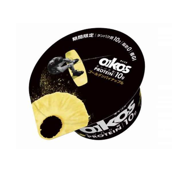 達能酸奶脂肪金菠蘿達能日本食品飲料包裝設計(圖1)