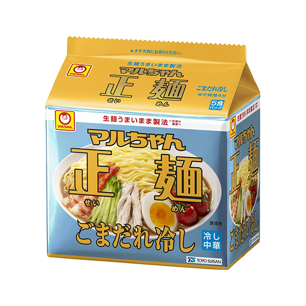 馬爾醬正面芝麻涼面東洋水產(chǎn)食品飲料包裝設(shè)計(jì)(圖1)