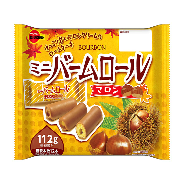 迷你蛋糕卷馬龍波旁食品飲料包裝設(shè)計(jì)(圖1)