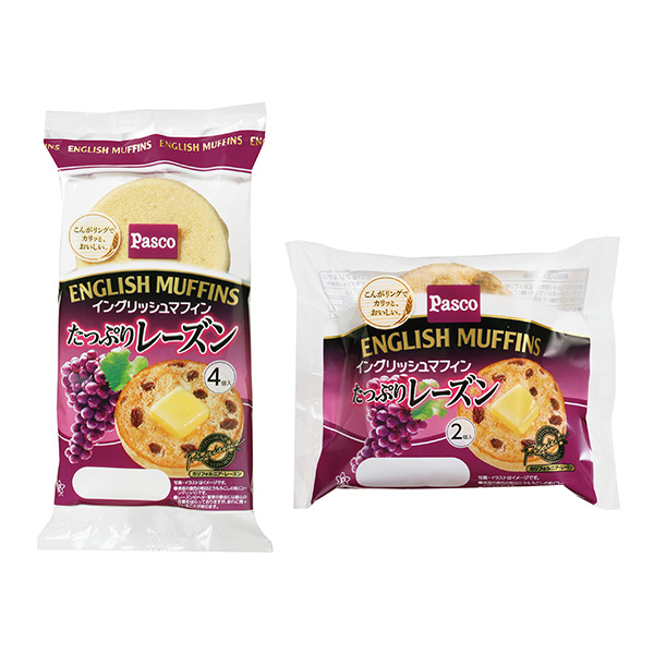 英式松餅足量葡萄干敷島制面包食品飲料包裝設(shè)計(jì)(圖1)