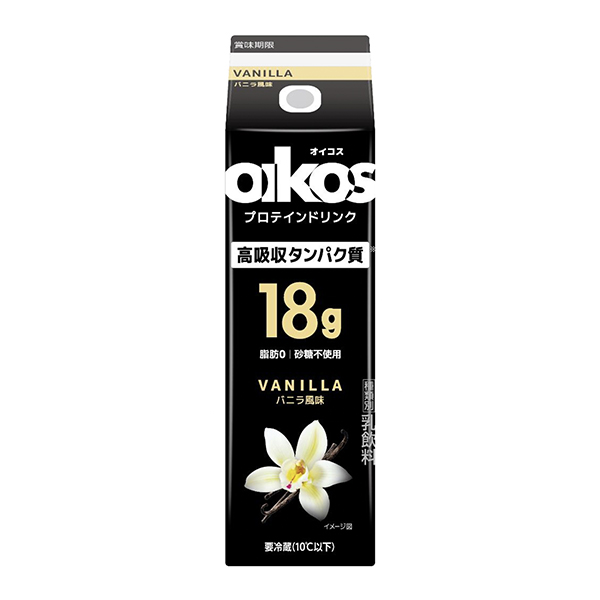 達能肌球蛋白飲料高吸收蛋白g脂肪不加糖VANILLA達能日本年月日上市(圖1)