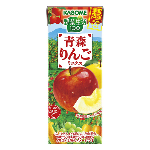 蔬菜生活青森蘋果混合可果美食品飲料包裝設計(圖1)