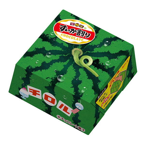 蒂羅爾西瓜切盒蒂羅爾巧克力食品飲料包裝設計(圖1)