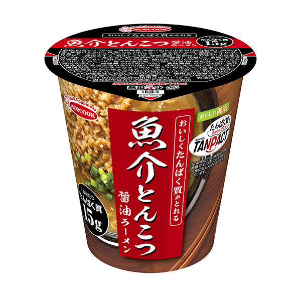 能很好地提取蛋白質的魚介章魚醬油拉面王牌廚師食品飲料包裝設計(圖1)