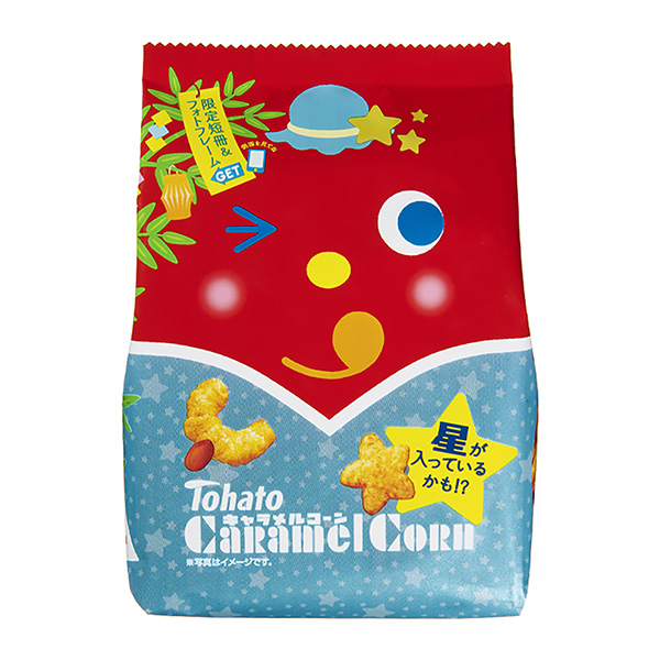 焦糖玉米七夕東鴿食品飲料包裝設計(圖1)