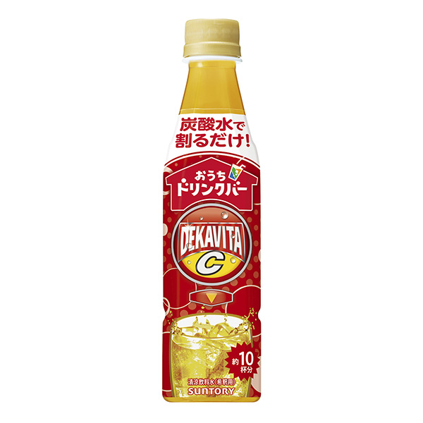 包裝設計欣賞家里飲料吧＜十卡比塔c ＞ (三得利食品國際) 2024年9月3日發(fā)售(圖1)