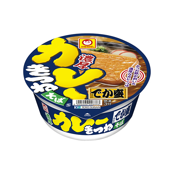 包裝設(shè)計(jì)欣賞馬爾醬濃厚咖喱狐貍蕎麥面加盛(東洋水產(chǎn)) (圖1)