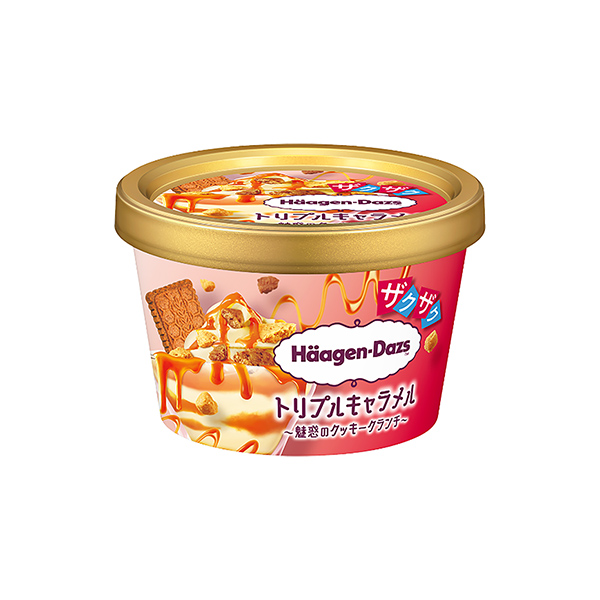 包裝設計欣賞哈根達斯＜三奶糖魅惑的曲奇餅＞ (哈根達斯日本) (圖1)