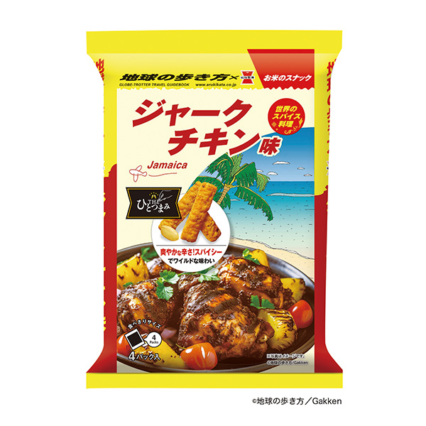 包裝設計欣賞THE一撮＜炸雞腿＞地球的行走方式監(jiān)修(巖冢制菓) (圖1)