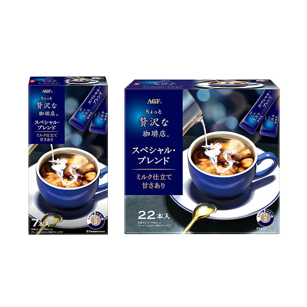 包裝設(shè)計(jì)欣賞稍微奢侈一點(diǎn)的咖啡店棒咖啡＜特別混合＞ (味精AGF ) (圖1)