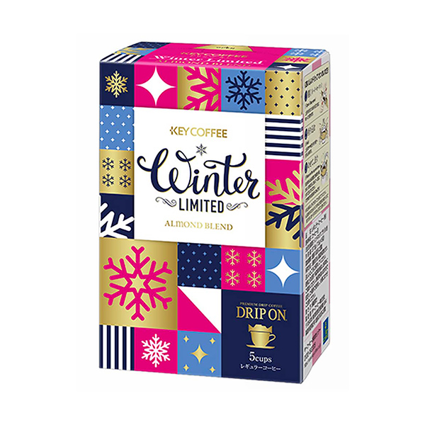 包裝設計欣賞滴液開啟＜ Winter Limited ALMOND BLEND ＞ (關鍵咖啡) (圖1)