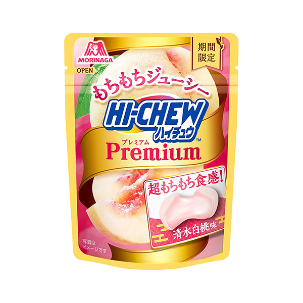 包裝設計欣賞高丘高級＜清水白桃味＞ (森永制果) (圖1)