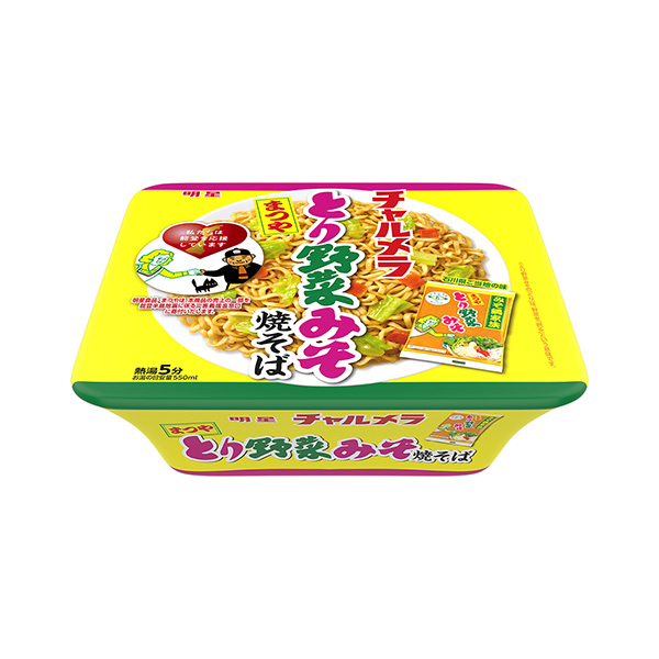 包裝設(shè)計(jì)欣賞明星焦糖杯＜鮮菜蕎麥面＞ (明星食品) (圖1)