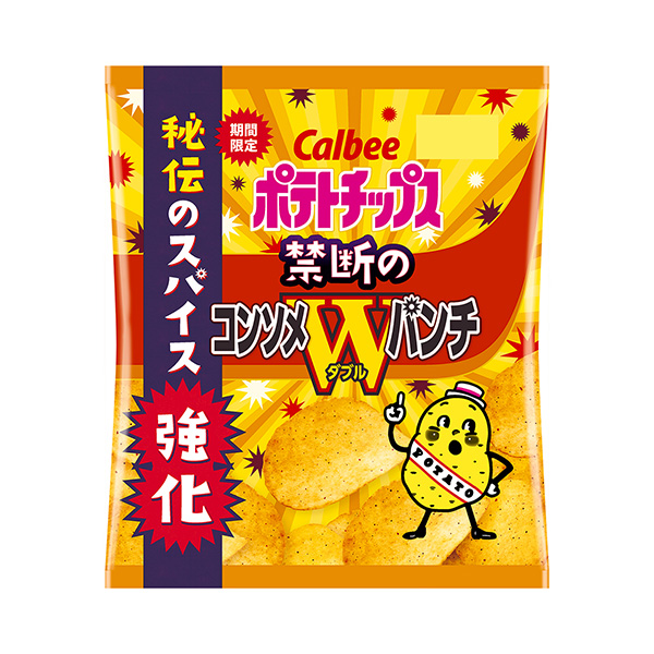 包裝設計欣賞薯片＜禁斷的清湯w沖＞ (卡比) (圖1)